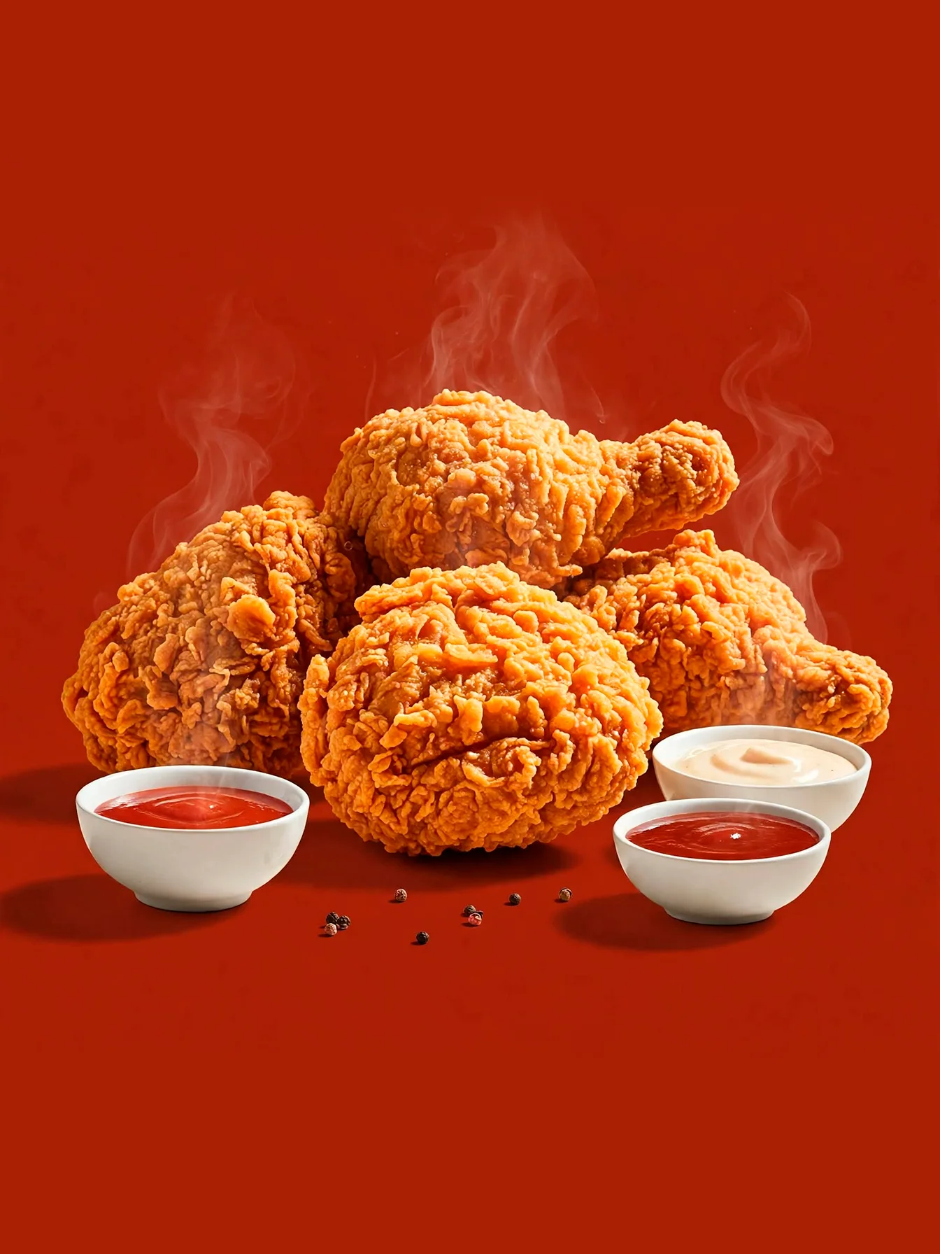 POLLO SUPREMO + PAPAS